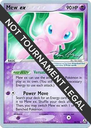 Mew ex - 2007 (Tom Roos) 088  World Championship Decks