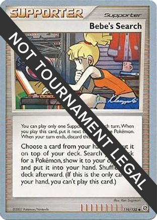 Bebe's Search - 2008 (Jason Klaczynski) 119  World Championship Decks