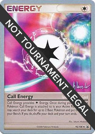 Call Energy - 2008 (Dylan Lefavour) 092  World Championship Decks