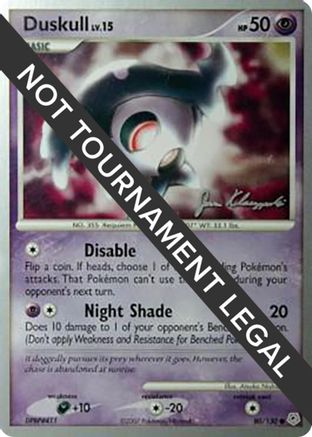 Duskull - 2008 (Jason Klaczynski) 080  World Championship Decks