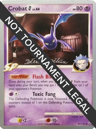 Crobat G - 2009 (Stephen Silvestro) 047  World Championship Decks
