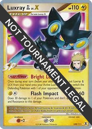 Luxray GL LV.X - 2009 (Tsubasa Nakamura) 109  World Championship Decks