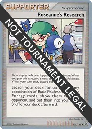 Roseanne's Research - 2009 (David Cohen) 125  World Championship Decks