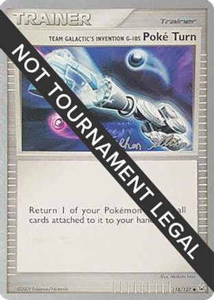 Team Galactic's Invention G-105 Poke Turn - 2009 (Stephen Silvestro) 118  World Championship Decks