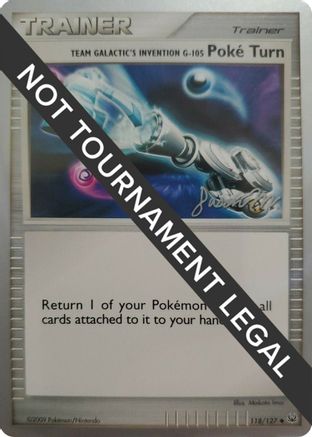 Team Galactic's Invention G-105 Poke Turn - 2009 (Jason Martinez) 118  World Championship Decks