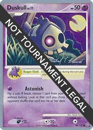 Duskull - 2010 (Michael Pramawat) 086  World Championship Decks