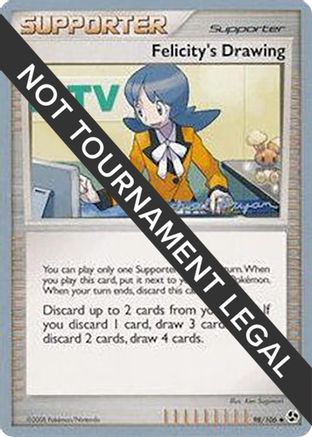 Felicity's Drawing - 2010 (Mychael Bryan) 098  World Championship Decks