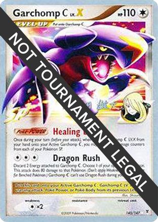 Garchomp C LV.X - 2010 (Yuta Komatsuda) 145  World Championship Decks
