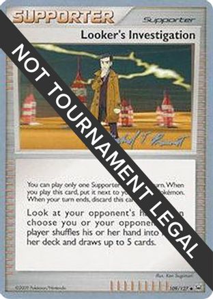 Looker's Investigation - 2010 (Michael Pramawat) 109  World Championship Decks