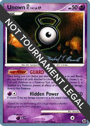 Unown [G] - 2010 (Michael Pramawat) 057  World Championship Decks