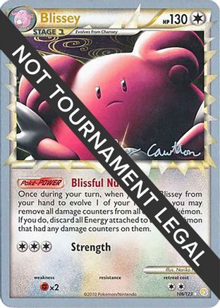 Blissey - 2011 (Ross Cawthon) 106  World Championship Decks