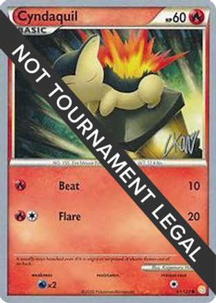 Cyndaquil - 2011 (Christopher Kan) 061  World Championship Decks
