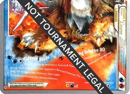 Suicune & Entei Legend LEGEND (95) (95) - 2011  095  World Championship Decks