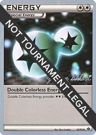 Double Colorless Energy - 2012 (Zachary Bokhari) 092  World Championship Decks