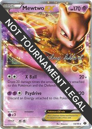 Mewtwo EX - 2012 (Zachary Bokhari) 054  World Championship Decks