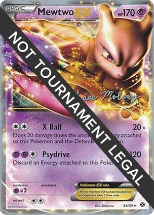Mewtwo EX - 2012 (Chase Moloney) 054  World Championship Decks