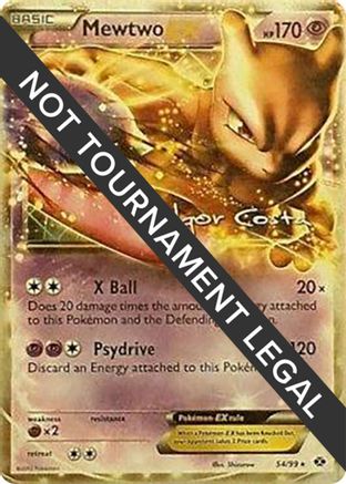 Mewtwo EX - 2012 (Igor Costa) 054  World Championship Decks