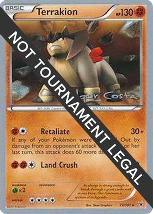 Terrakion - 2012 (Igor Costa) 073  World Championship Decks