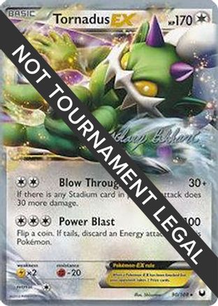Tornadus EX - 2012 (Zachary Bokhari) 090  World Championship Decks