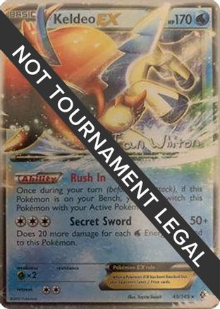 Keldeo EX - 2013 (Ian Whiton) 049  World Championship Decks