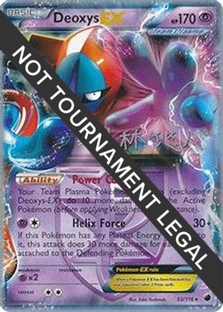 Deoxys EX - 2014 (Haruto Kobayashi) 053  World Championship Decks