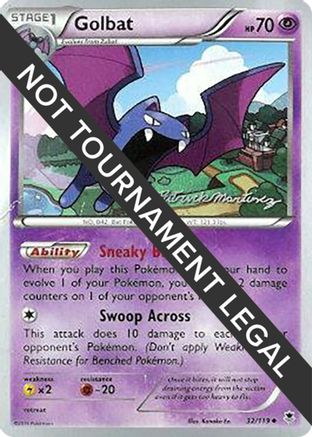 Golbat - 2015 (Patrick Martinez) 032  World Championship Decks