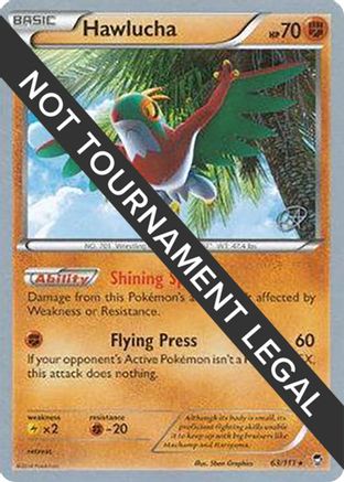 Hawlucha - 2015 (Rowan Stavenow) 063  World Championship Decks