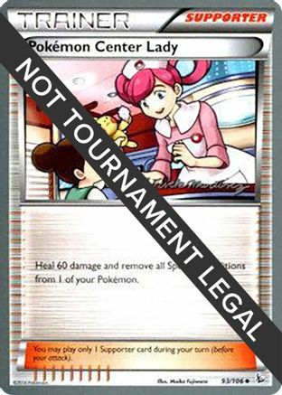 Pokemon Center Lady - 2015 (Patrick Martinez) 093  World Championship Decks
