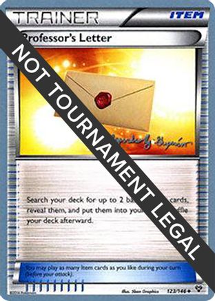 Professor's Letter - 2015 (Alejandro Ng-Guzman) 123  World Championship Decks