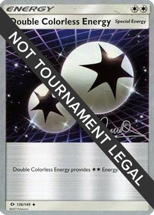 Double Colorless Energy - 2017 (Diego Cassiraga) 136  World Championship Decks