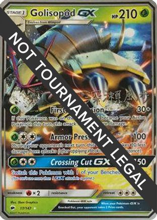 Golisopod GX (Kabu Fukase) 017  World Championship Decks