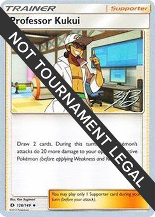 Professor Kukui - 2017 (Zachary Bokhari) 128  World Championship Decks