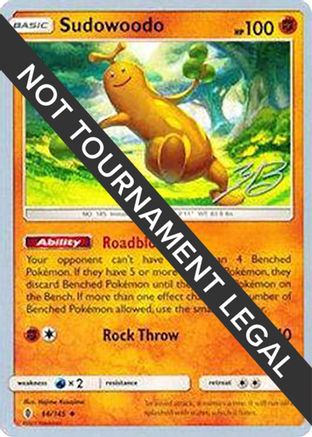 Sudowoodo - 2017 (Zachary Bokhari) 066  World Championship Decks