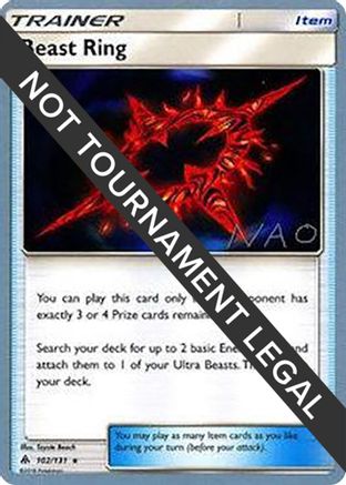 Beast Ring - 2018 (Naohito Inoue) 102  World Championship Decks