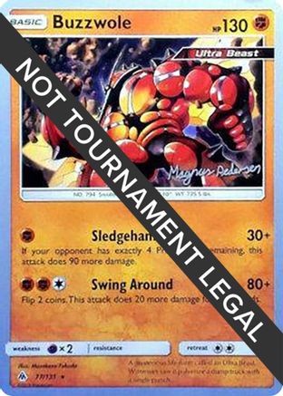 Buzzwole - 2018 (Magnus Pedersen) 077  World Championship Decks