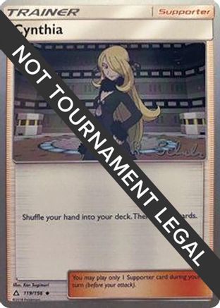 Cynthia - 2018 (Robin Schulz) 119  World Championship Decks