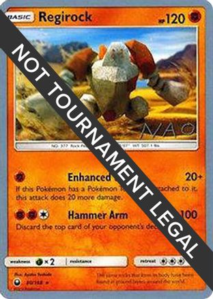 Regirock - 2018 (Naohito Inoue) 080  World Championship Decks