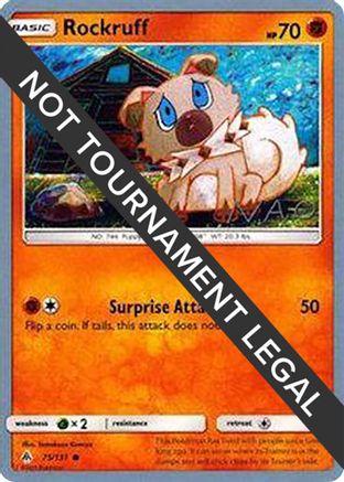 Rockruff - 2018 (Naohito Inoue) 075  World Championship Decks