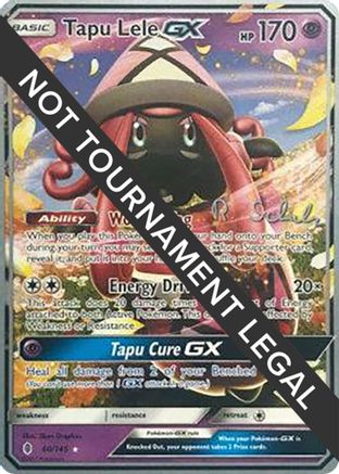 Tapu Lele GX - 2018 (Robin Schulz) 060  World Championship Decks