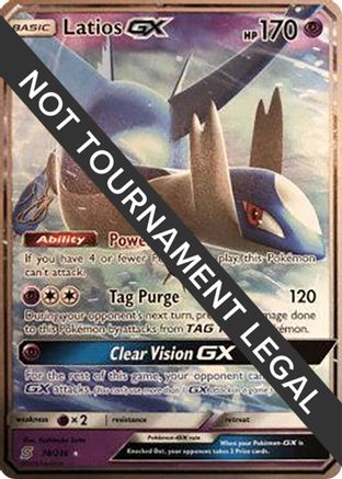 Latios GX - 2019 (Henry Brand) 078  World Championship Decks