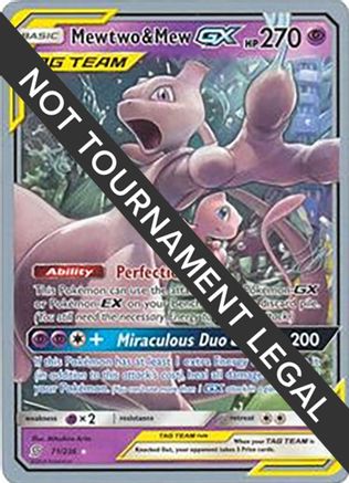 Mewtwo & Mew GX - 2019 (Henry Brand) 071  World Championship Decks