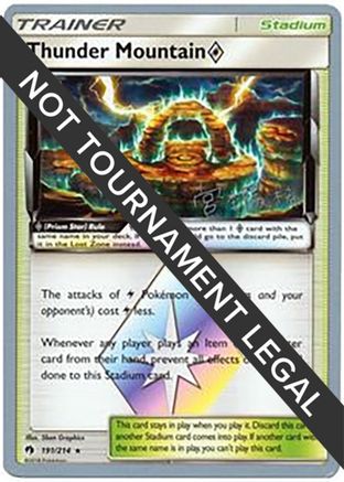 Thunder Mountain Prism Star - 2019 (Haruki Miyamoto) 191  World Championship Decks