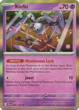 Klefki 096/198 - Reverse Holofoil Scarlet & Violet Base Set
