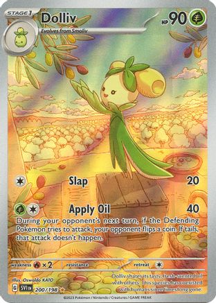 Dolliv 200/198 - Holofoil Scarlet & Violet Base Set