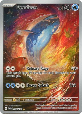 Dondozo 207/198 - Holofoil Scarlet & Violet Base Set