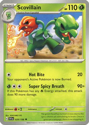 Scovillain 029/198 Scarlet & Violet Base Set