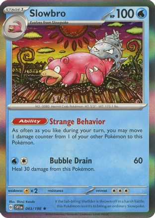 Slowbro 043/198 - Holofoil Scarlet & Violet Base Set