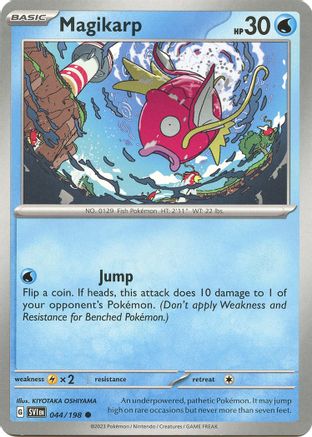 Magikarp 044/198 Scarlet & Violet Base Set