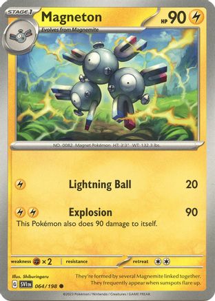 Magneton 064/198 Scarlet & Violet Base Set