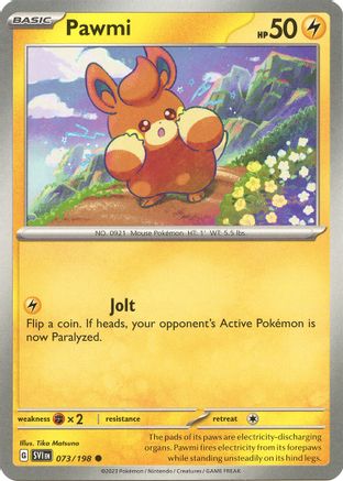 Pawmi 073/198 Scarlet & Violet Base Set